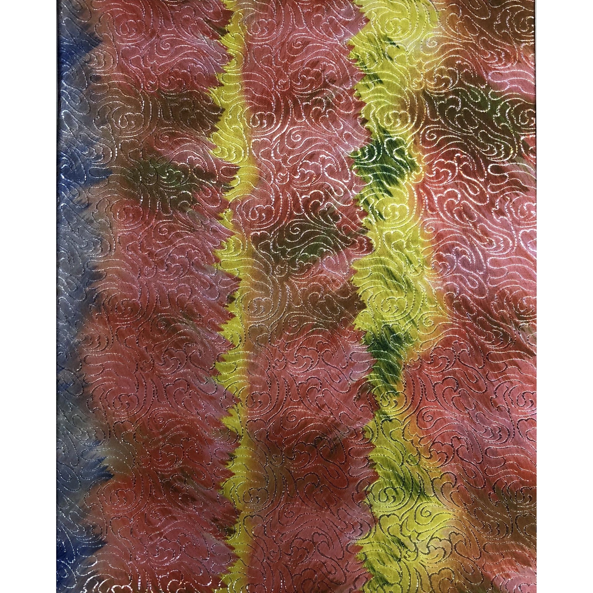 African Head Scarf Turban - Fabric 2 meters - MULTI
