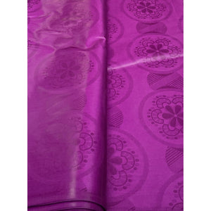 Bazin riche violet