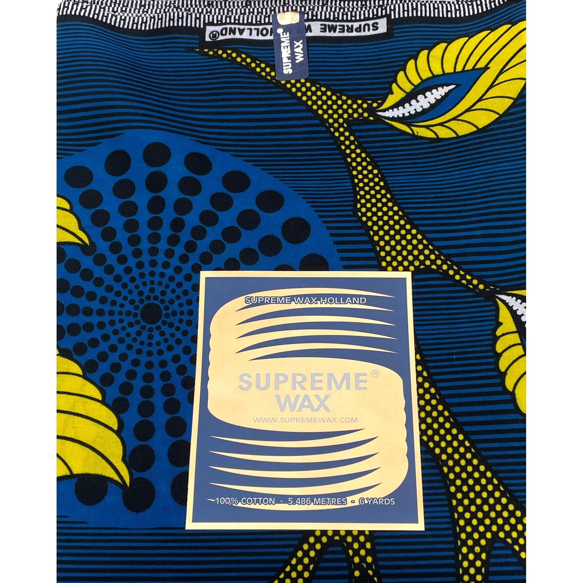 Wax Bleu Jaune